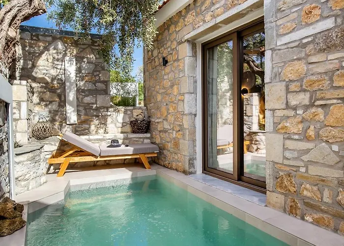 Tatil Evi Stone House Maria Skála Marión