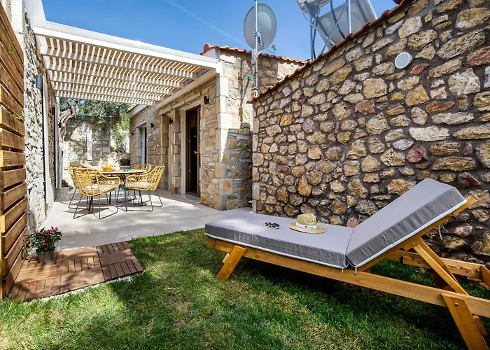 Stone House Maria Tatil Evi Skála Marión